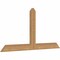 Ekena Millwork Portland Timber Gable Bracket, Western Red Cedar, 48"W x 24"H x 1 1/2"D x 3 1/2"F, 12/12 Pitch GBW048X24X0204POR00SWR - alternate 3